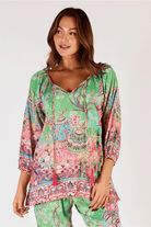 Lula Life Sybil Top Lime.