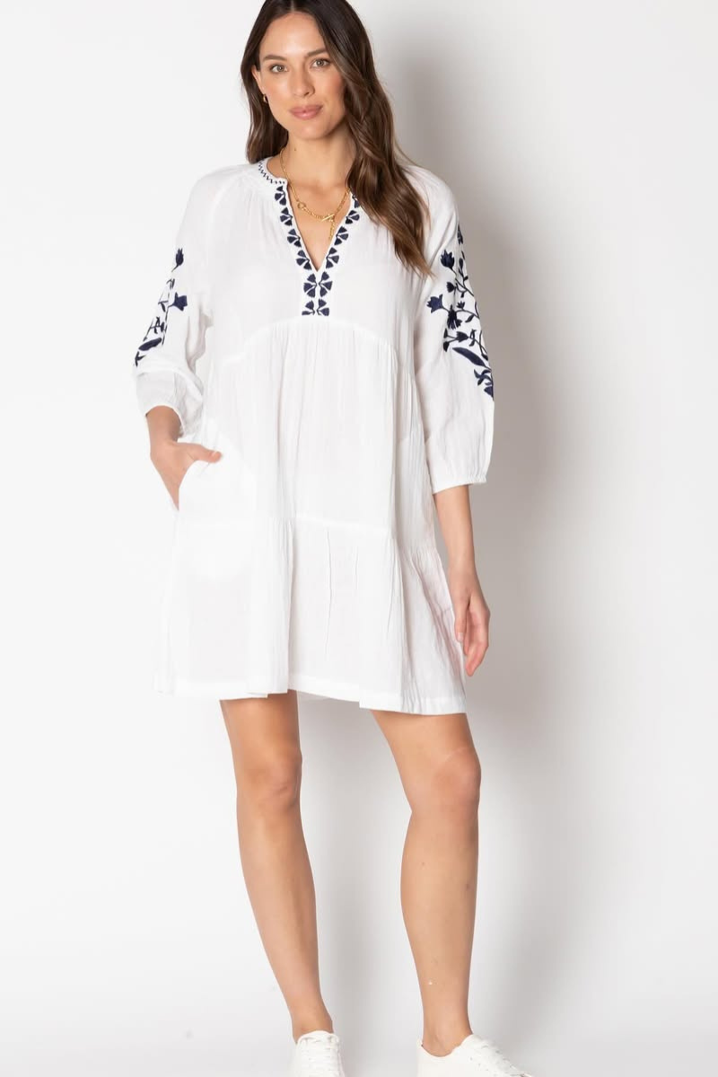 Lula Soul Rosario Dress - White.