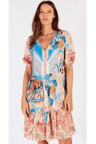 Lula Soul Sicily Print Dress.