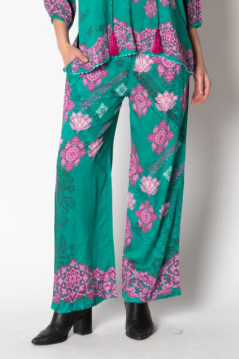 Lula Soul Zamora Pant - Forest.