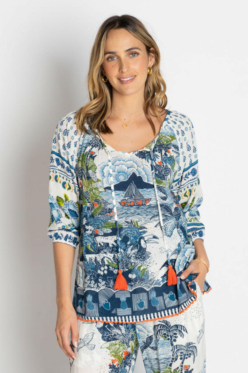 Lula Life Dita Pant Ocean.