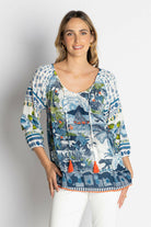 Lula Life Dita Top Ocean.