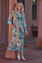 Lula Life Mosaic Print Maxi Dress.