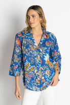Lula Life Nandita Shirt Ocean.