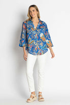 Lula Life Nandita Shirt Ocean.