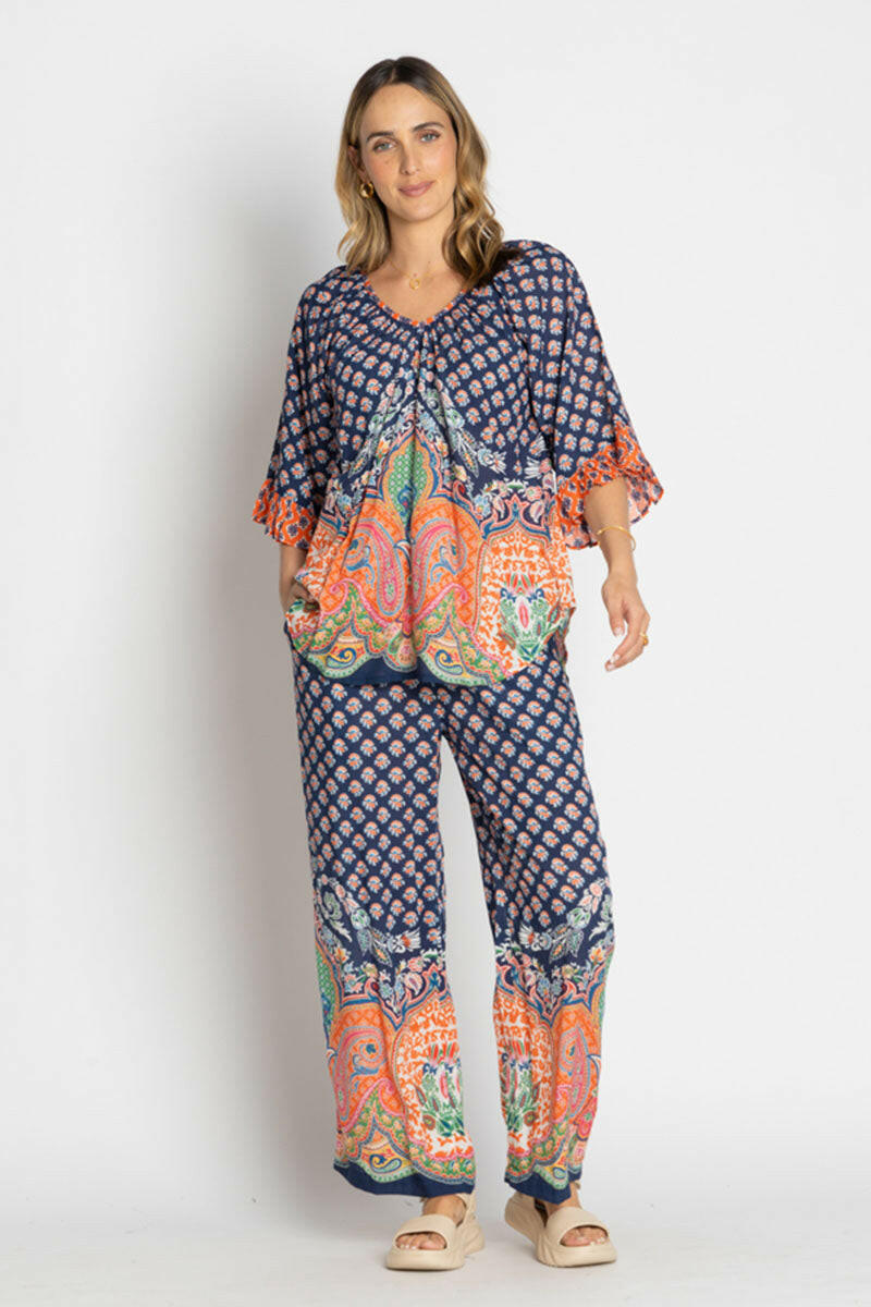 Lula Life Sarai Pant Navy.