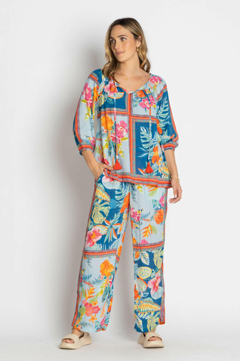 Lula Life Serilda Pant - Ocean.