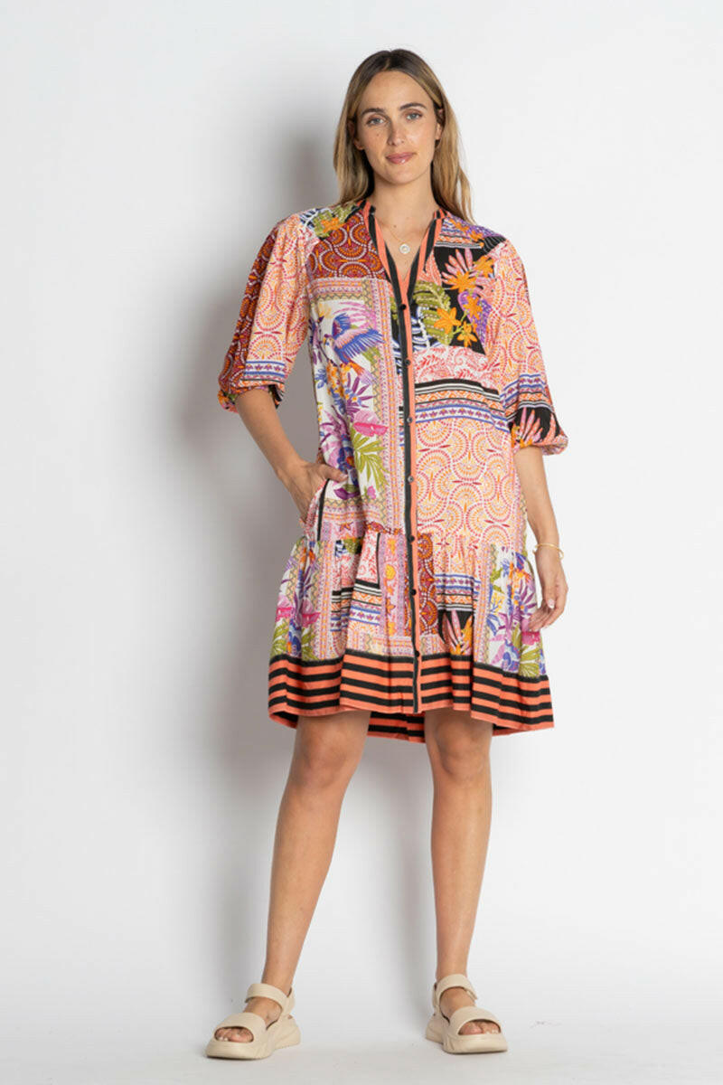 Lula Life Velora Dress - Musk.