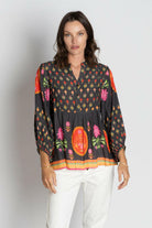 Lula Soul Grenadine Top - Espresso.