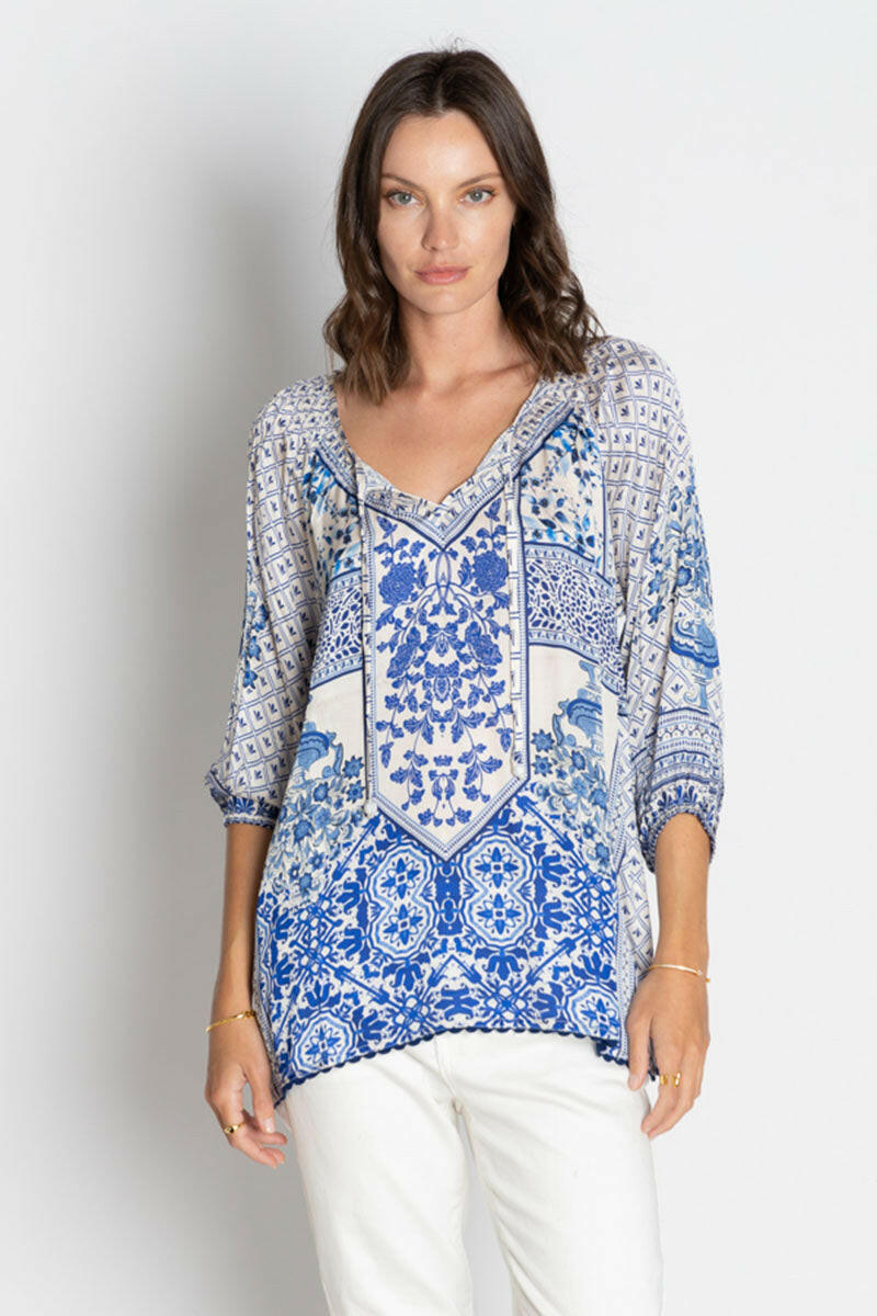 Lula Soul Sensiri Top  - Navy.