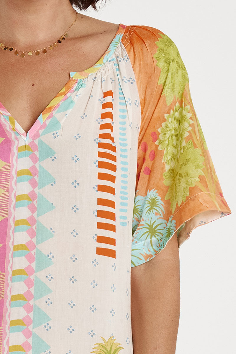 Lula Soul Etereo Dress - Melon_5