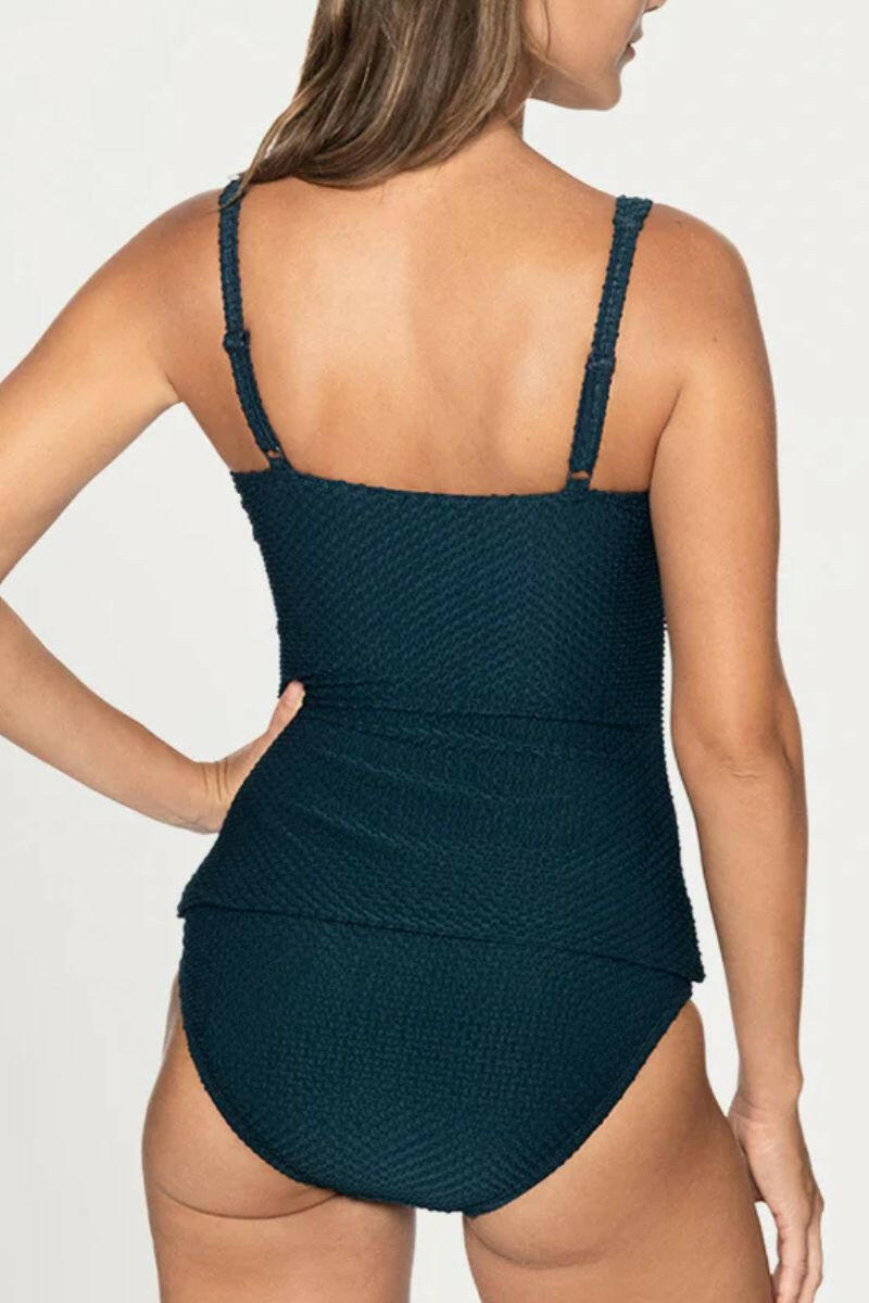 Nip Tuck Epicurus Kayanne Tankini Top - Green.