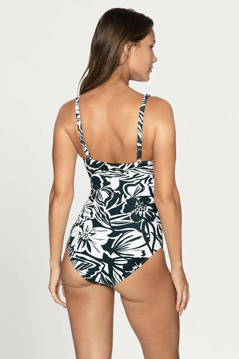 Nip Tuck Nostalgic Summer Louise One Piece - Green.