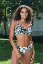 Nip Tuck Nostaligic Summer Louise Swim Pant - Green.