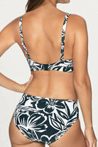 Nip Tuck Nostaligic Summer Louise Swim Pant - Green.
