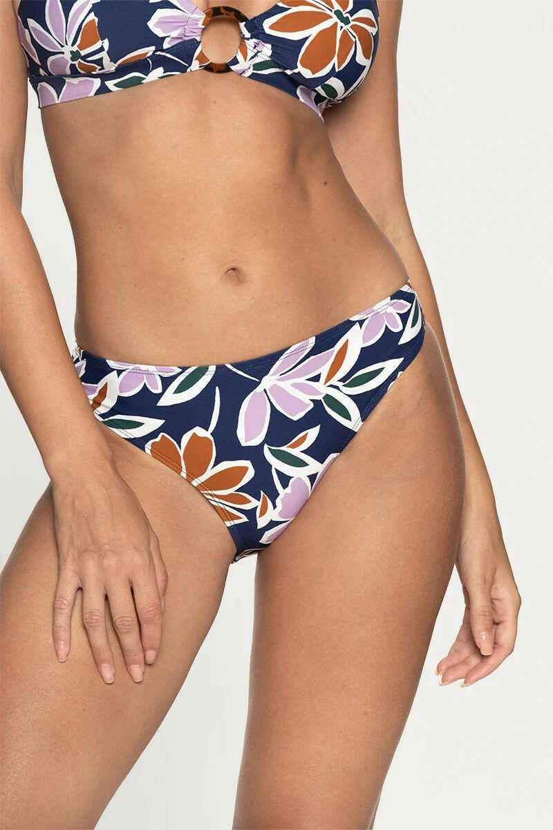 Nip Tuck Petal Precision Carmel Swim Pant - Navy.