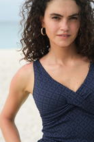 Nip Tuck Salacia Louise Tankini Top - Navy.