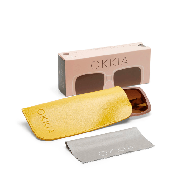 Okkia Alessia Sunglasses - Pink Havana.