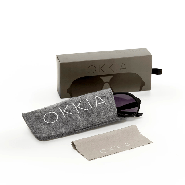 Okkia Alessio Sunglasses - Black.