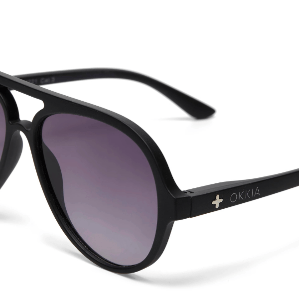 Okkia Alessio Sunglasses - Black.