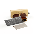 Okkia Alessio Sunglasses - Classic Havana.