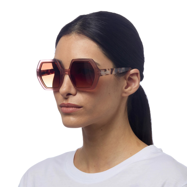 Okkia Emma Sunglasses - Pink Havana.