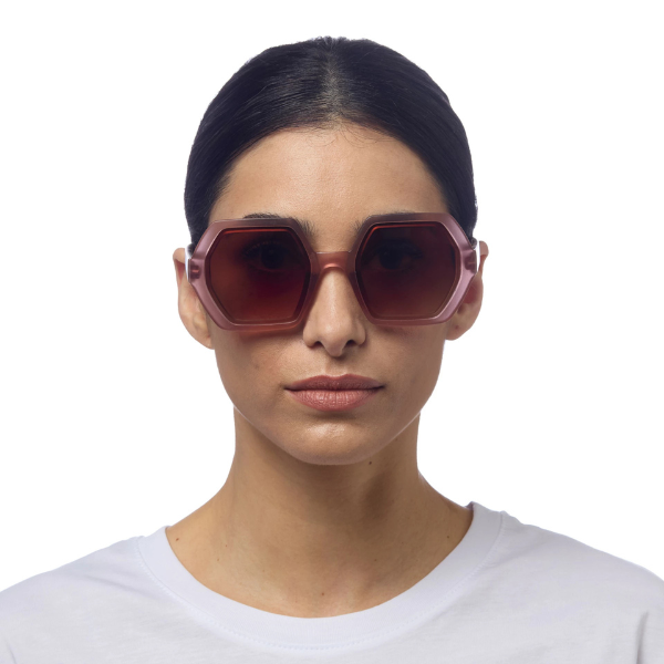 Okkia Emma Sunglasses - Pink Havana.