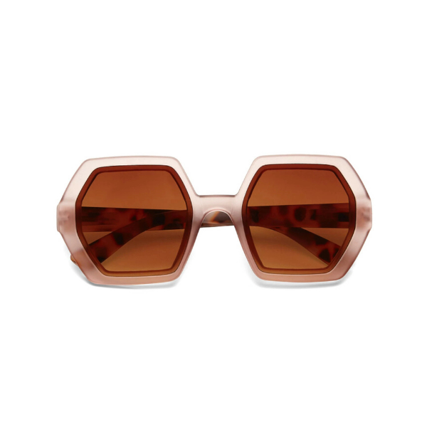 Okkia Emma Sunglasses - Pink Havana.