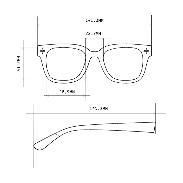 Okkia Giovanni Sunglasses - Grey.