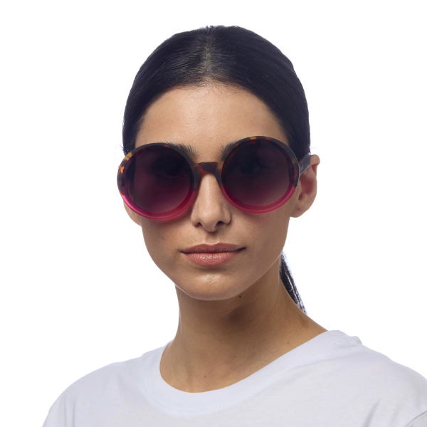 Okkia Monica Sunglasses - Havana Pink.