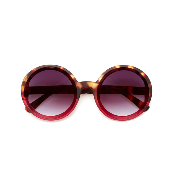 Okkia Monica Sunglasses - Havana Pink.