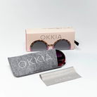Okkia Monica Sunglasses - Havana Pink.