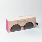 Okkia Monica Sunglasses - Havana Pink.