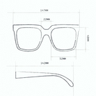 Okkia Roma Sunglasses - Black.