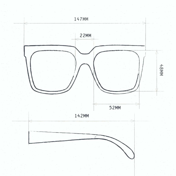 Okkia Roma Sunglasses - Black.