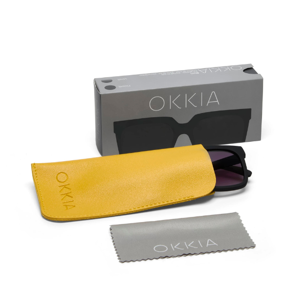 Okkia Roma Sunglasses - Black.