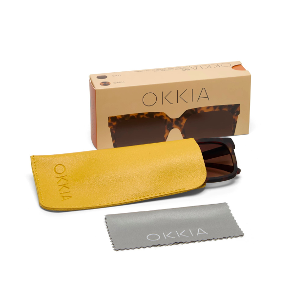 Okkia Roma Sunglasses - Classic Havana.