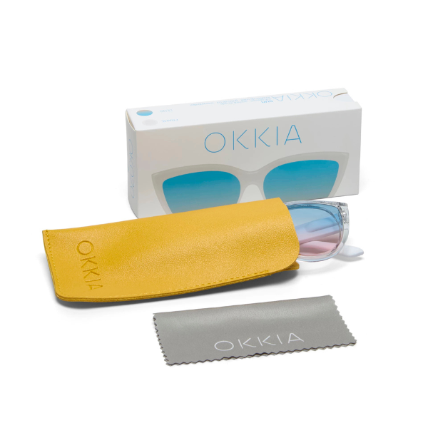 Okkia Silvia Sunglasses - Clear.