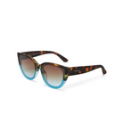 Okkia Silvia Sunglasses - Havana and Blue.