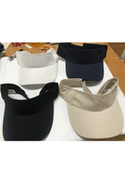 Sun Visor CT4920 Headware 100% Cotton Velcro Visor.