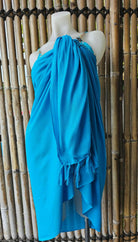 Rayon Solid Colour Sarongs with Fringe.