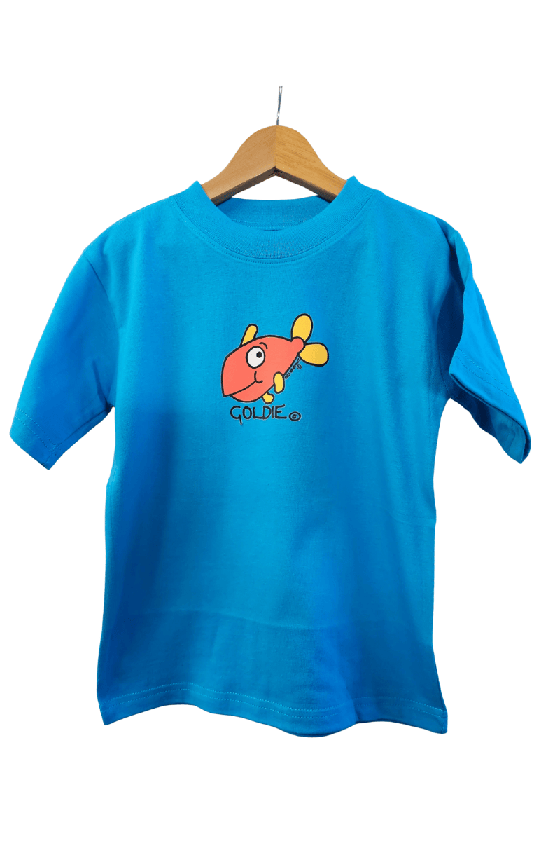 Ozi Varmints Cotton Solid T-Shirt - Goldie.