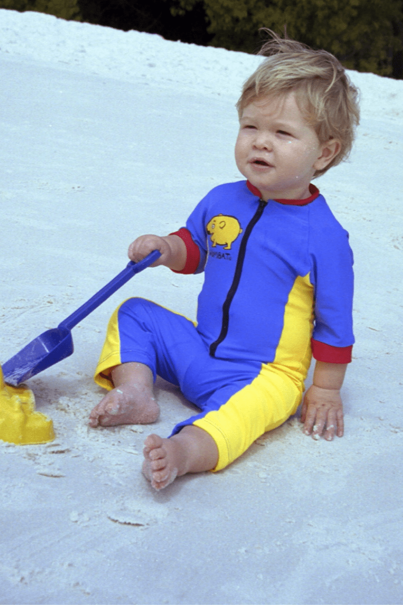 Ozi Varmints All In One Zip Sun Surf Suit - Sun Protection.