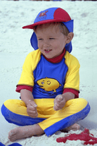 Ozi Varmints Long Leg Swim Pant 50+ UPF.