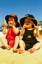 Ozi Varmints Baby & Toddler Rompers.