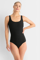 Poolproof Barbados DD/E Vee One Piece - Black.