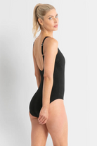 Poolproof Barbados DD/E Vee One Piece - Black.