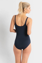 Poolproof Rozella Fan Splice Tank One Piece - Navy.