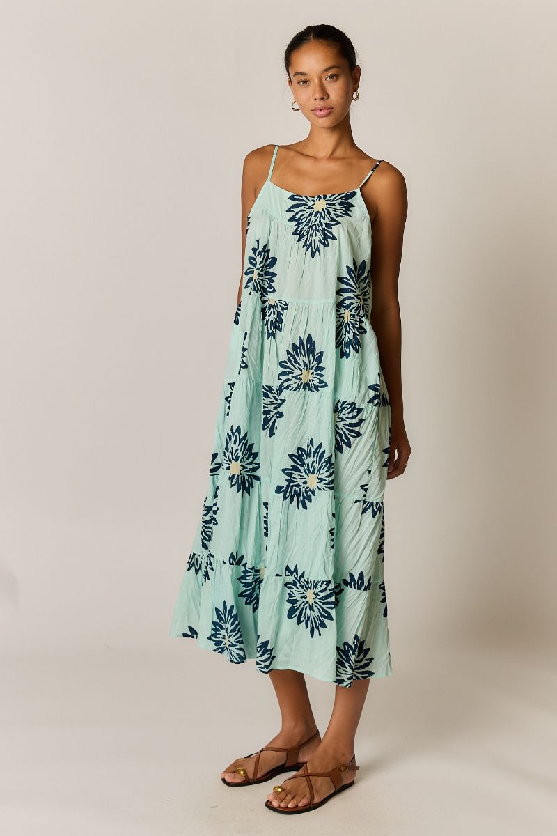 Rubyyaya Mahalo Dress - Aqua