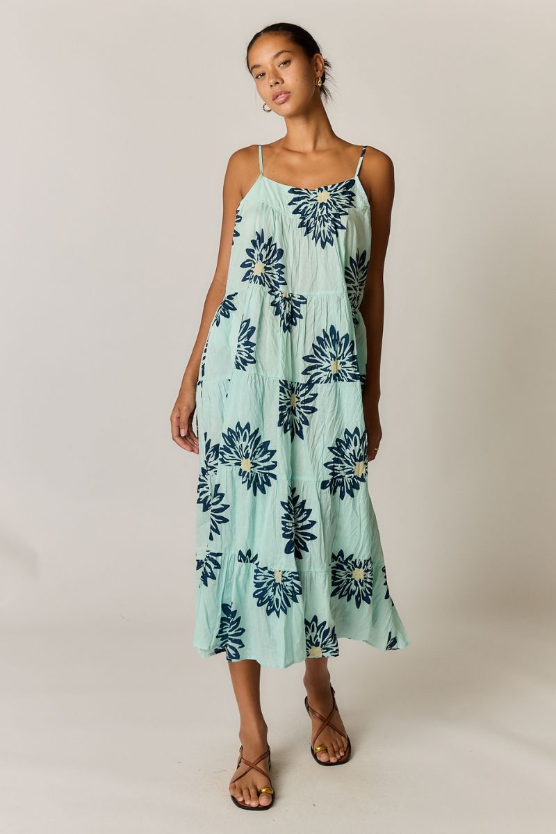 Rubyyaya Mahalo Dress - Aqua